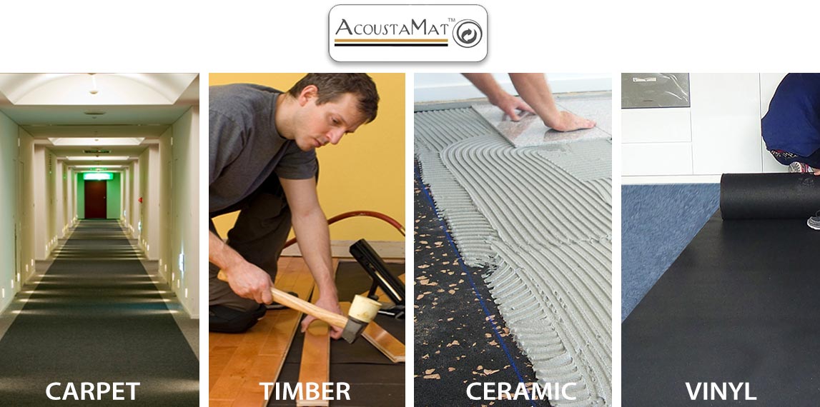 Acoustic Underlay under Carpet
